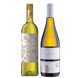 זוג יינות לבנים ישראל ודרום אפריקה